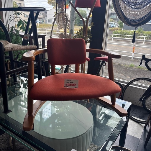 FUKUTO かに座椅子 チェア 座椅子 シンプル