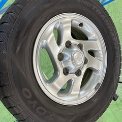 スタッドレスタイヤ　4本ホイールセット　の画像