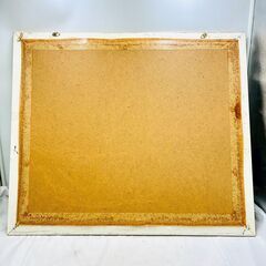 【インテリアに最適】🌈虹と山の風景画 額縁付き ✨簡易清掃・現状品❗️の画像