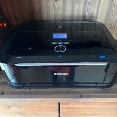 Canon PIXUS MG6130 BK  　未使用インク3本付きの画像