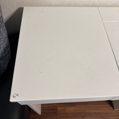 白のドレッサーの画像