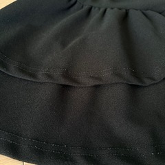 130 黒フレアスカート　シーイン
購入品の画像