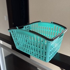 緑のミニカゴの画像