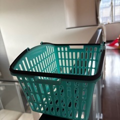緑のミニカゴの画像