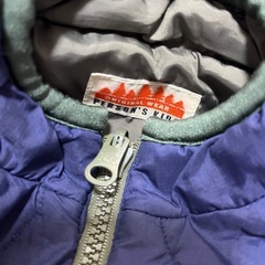 ⚪️リバーシブル　ダウンベスト90の画像