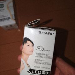 SHARP　LED電球の画像