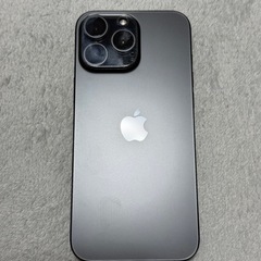iPhone16promax 256GB ブラックチタニウムの画像