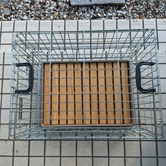 アイリスオーヤマ　小型犬〜中型犬用　折りたたみ簡単ペットケージの画像