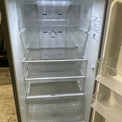 【直接引取限定】Hisense ハイセンス 2ドア ノンフロン冷凍冷蔵庫 HR-B2302 2020年製 グレー 中古の画像
