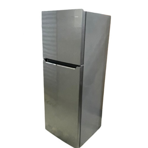 【直接引取限定】Hisense ハイセンス 2ドア ノンフロン冷凍冷蔵庫 HR-B2302 2020年製 グレー 中古