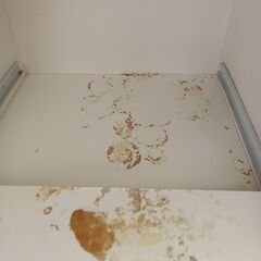 ★リユースのサカイつくば店★TK7032  レンジ台 ホワイト H115×D40×W80 クリーニング済みの画像