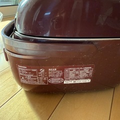 【受渡予定者決定】東芝　炊飯器 rc-10e7vs　の画像