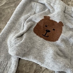 【予約中のためお問い合わせ停止】GAPベビー　タイツ　くまちゃんタイツの画像