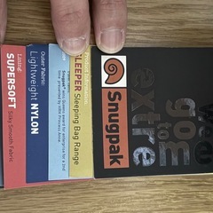 snugpak寝袋の画像