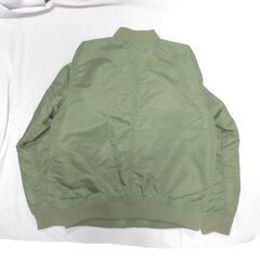 ( M-998 )GAP ギャップ ブルゾン ジャケット ジャンパー アウター 上着 オリーブ グリーン 緑 Lサイズ 中古の画像