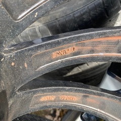 22インチタイヤホイール４本セットの画像