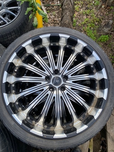 22インチタイヤホイール４本セット