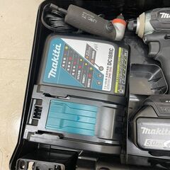 makita マキタ TD170DRTXB 充電式インパクトドライバー 黒 18V 5.0Ah (D6639thxYM)の画像