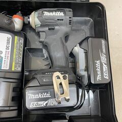 makita マキタ TD170DRTXB 充電式インパクトドライバー 黒 18V 5.0Ah (D6639thxYM)の画像
