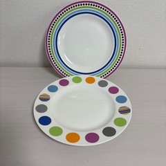 セラミックの皿　２枚の画像
