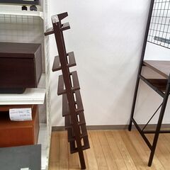 ★リユースのサカイつくば店★TK7036  ラダーラック ブラウン H133×D18×W42 クリーニング済みの画像