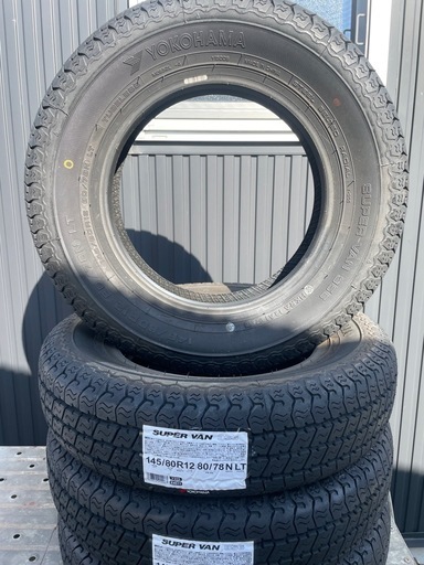 大特価！145/80R12 80/78 ４本セット