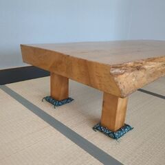 欅（けやき）　一枚板　座卓　ローテーブル　の画像