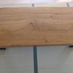 欅（けやき）　一枚板　座卓　ローテーブル　の画像