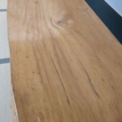 欅（けやき）　一枚板　座卓　ローテーブル　の画像