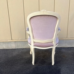 ビンテージ家具 ロココ調デザイン アームチェア 椅子 家具の画像