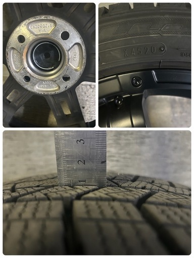 値下げ‼️タイヤホイールセット　16 6.5j オフセット42 スタッドレス195-50-16