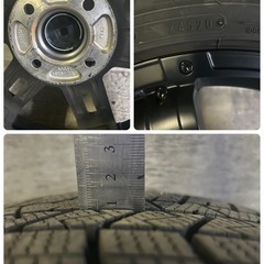 値下げ‼️タイヤホイールセット　16 6.5j オフセット42 スタッドレス195-50-16の画像