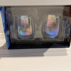 満月珈琲店オーロラグラス&コースターセットの画像