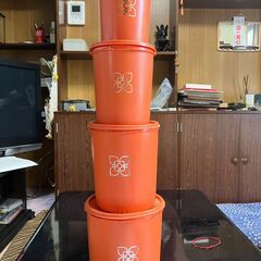 マトリーシカタイプのタッパー（4個組）の画像