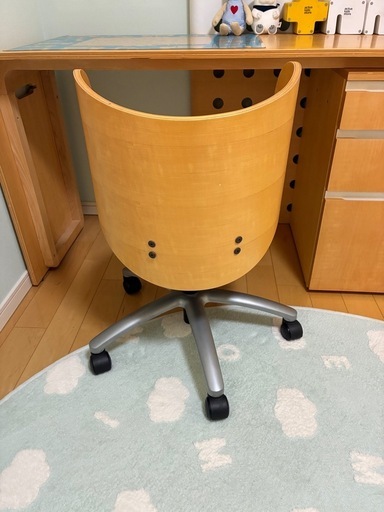 アクタス ACTUS ヴァリオ　学習机セット デスク＋ワゴン＋チェア付き ナチュラル 北欧デザイン