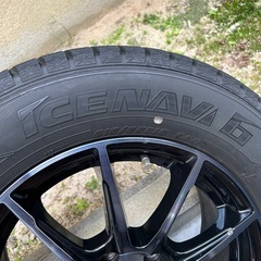(商談中)RVR等　2020年製 グッドイヤー スタッドレス　MID シュナイダー DR-01 アイスナビ　215/65R16 16インチの画像