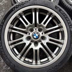 新品タイヤ ミシュランPS5 BMW M3（E46）純正 ダブルスポーク67Mの画像