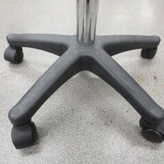 ④ キャスター付き 昇降式 丸イス 高さ42.5～56cm 座面レザー調 ブラウン スツール 椅子 イス いす 西岡店の画像