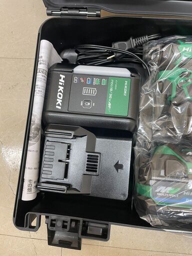 HiKOKI コードレスインパクトドライバ WH 36DC 2XPSZ 36V Bluetooth IP56 2.5Ah (D6641ayxwYM)