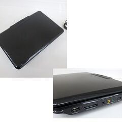 AVOX 9型ポータブルDVDプレーヤー ADP-940CK CPRM対応 充電 リモコン無し DVD再生OK 札幌 北20条店の画像