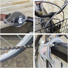 中古自転車 6段変速 26インチ ブロックダイナモ 軽整備済み 防犯登録対応 町田市 相模原市 MM864の画像