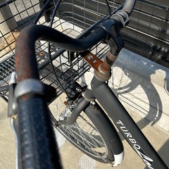 自転車　子供乗せ　ジャンクの画像
