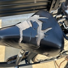 自転車　子供乗せ　ジャンクの画像