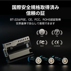 モバイルバッテリー 乾電池式 iPhone/Android対応 電池2本セットの画像