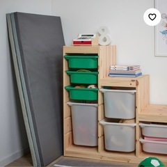 プレイマット　IKEAの画像