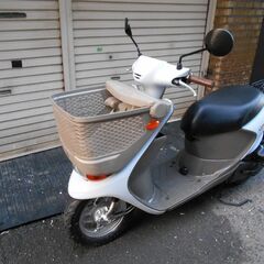レッツ4　バスケット　4スト　CA43A　バッテリー新品　Eオイル交換済　ガソリン満タンの画像