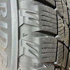 フォルクスワーゲン純正ホイール付き195/65R15 4本スタッドレスタイヤ　ICEPARTNER ブリジストン【送料込み】の画像