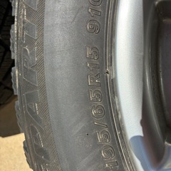 フォルクスワーゲン純正ホイール付き195/65R15 4本スタッドレスタイヤ　ICEPARTNER ブリジストン【送料込み】の画像