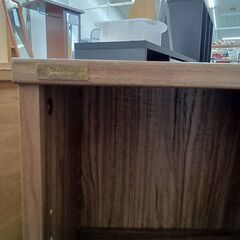 ★リユースのサカイつくば店★TK7038  収納棚 ブラウン H80×D30×W75 クリーニング済みの画像