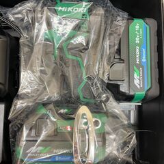HiKOKI コードレスインパクトドライバ WH 36DC 2XPSZ 36V Bluetooth IP56 2.5Ah② (D6642ayxwYM)の画像